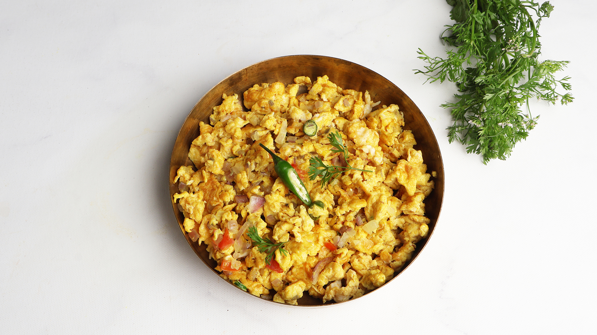 Egg Burji / Muttai Podimaas