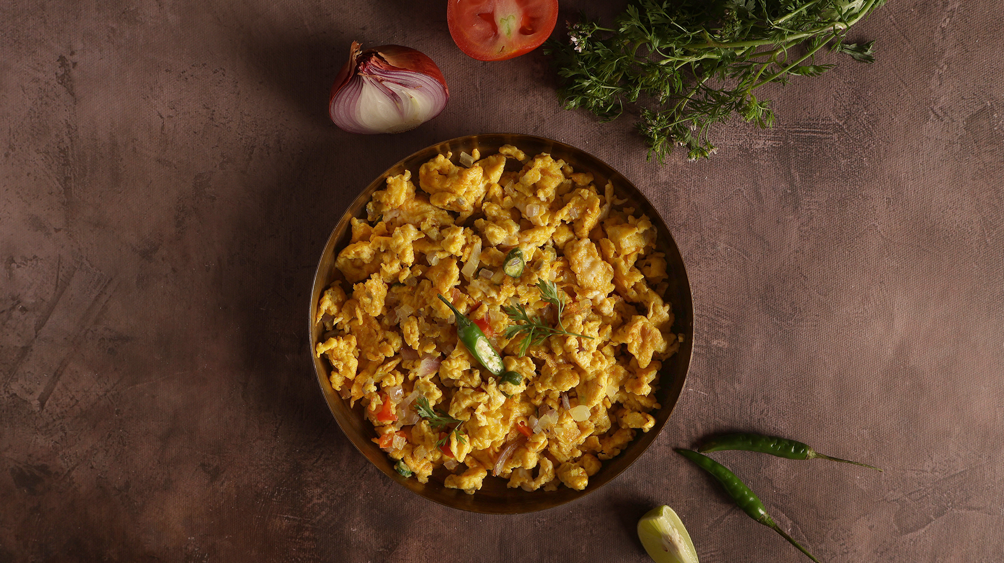 Egg Burji / Muttai Podimaas