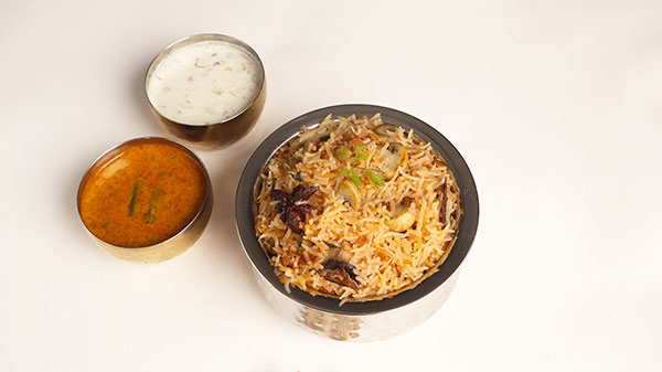 Mushroom Biryani