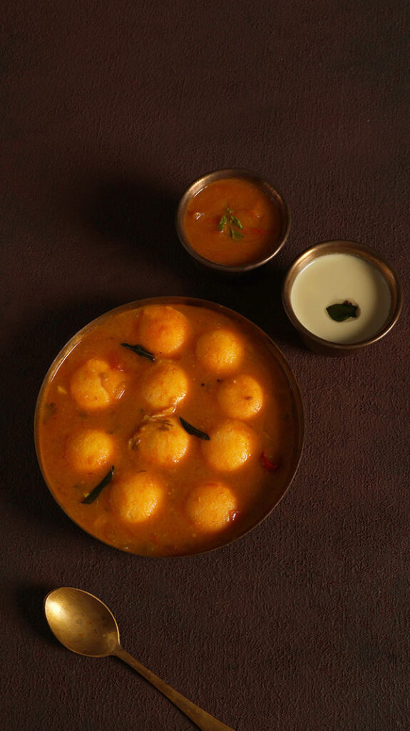 Sambar Button Idli