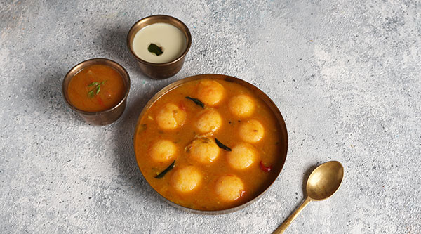 Sambar Button Idli