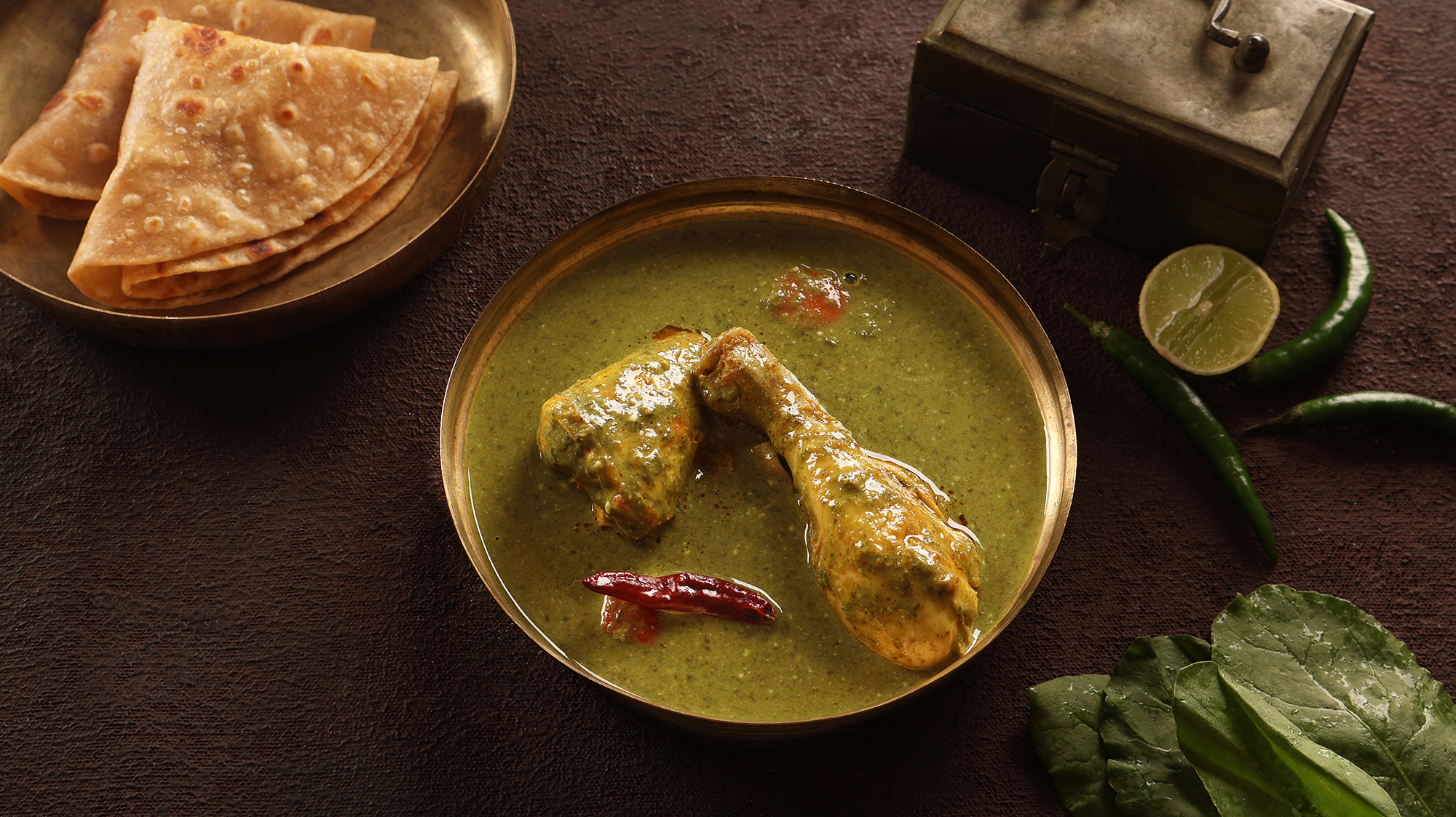 Gongura Chicken Curry